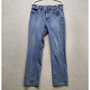 34 Heritage Men Jeans 34/32 Blue Denim Charisma Classic Logo 31" Inseam Cotton